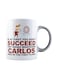 muGGyz Rodhamn Boss Printed Ceramic Coffee Mug White