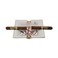 Fuente The OpusX Society Cigar Ashtray - Cenicero de Porcelana Ashtray With 4 Cigar Holders