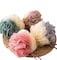 4-Packed Soft Shower Mesh Foaming Sponge Exfoliating Scrubber Bath Shower Sponge Mesh Bath and Shower Sponge For Body Wash Shower For Women And Men 4 Unique Colors
