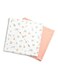 Moon Bamboo Muslin Wrap Swaddle Pack Of 2 Forest Print And Peach