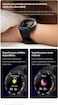 Mibro Smart Watch GS Pro (Black) - 1.43" Amoled Display, Bluetooth Calling, 20 Day Battery, 5ATM, GPS Positioning, Sports Modes, Heart Rate, 316 L Stainless Steel, Motion Sensor, Altitude &amp; Barometer
