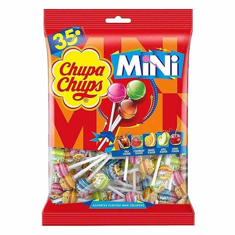 Chupa Chups Lollipop Mini  Bag 35 Pieces