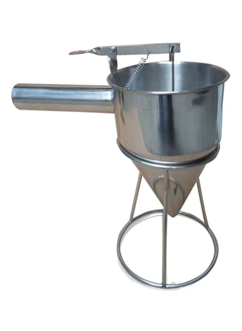 Generic Stainless Steel Batter Dispenser Silver