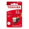 توشيبا محرك فلاش يو اس بي صغير 32 جيجابايت ، معدن