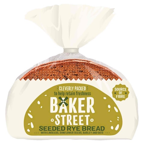 Baker Street Seeded Rye Bread 500g