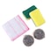 decdeal-Microfiber Cleaning Cloth Sponge Scourer Ball Set Kitchen Washing Tools Dish Pans Wash Multi-use Reusable Houseware