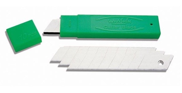 Buy Whashin Cutter Refill Blades 18mm Pack of 10 Online | Carrefour UAE