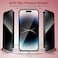 Moxedo Glass Screen Protector Privacy HD 10x Military Grade Protection with Easy Installation Frame Compatible for iPhone 14 Pro 6.1 inch