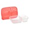 E.Z LOCK REC CONT 965ML 2PC SET RED