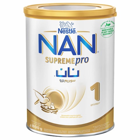 نستله نان سوبريم برو 1 تركيبة حليب الأطفال 800 غرام