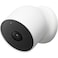 Google Nest Cam 1080p Indoor/Outdoor Camera Battery Powered, White (GA01317-US)
