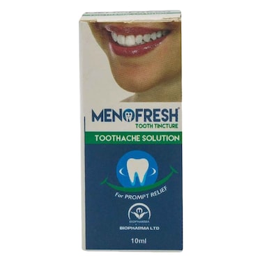 Menofresh Tooth Tincture Toothache Solution 10ml