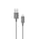 Moshi - Integra USB-A Charge/Sync Cable With Lightning Connector - Titanium Gray