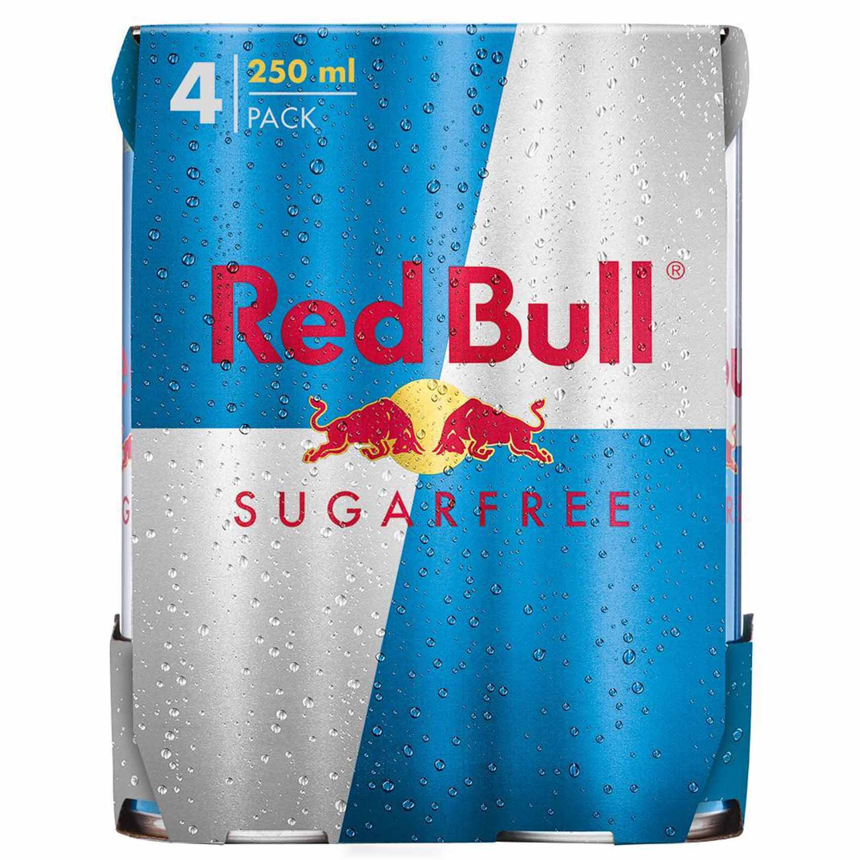 Red Bull Energy Drink, Sugar Free, 250 ml (4 pack) product thumbnail 2