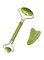 Apolol - Jade Facial Roller With Gua Sha Green/Gold