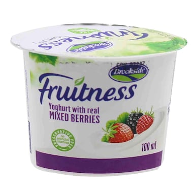 Brookside Fruitness Real Mixed Berries Yoghurt 100ml