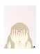 Metal Plate Of Korean Art Poster Pink/Beige