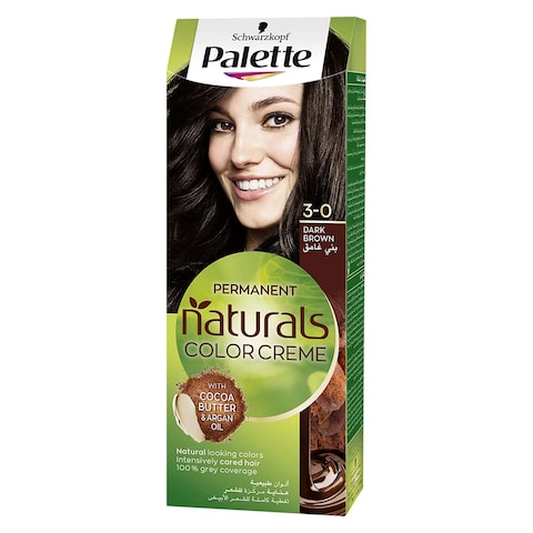 Schwarzkopf Palette Naturals Hair Dye - 3-0 Dark Brown