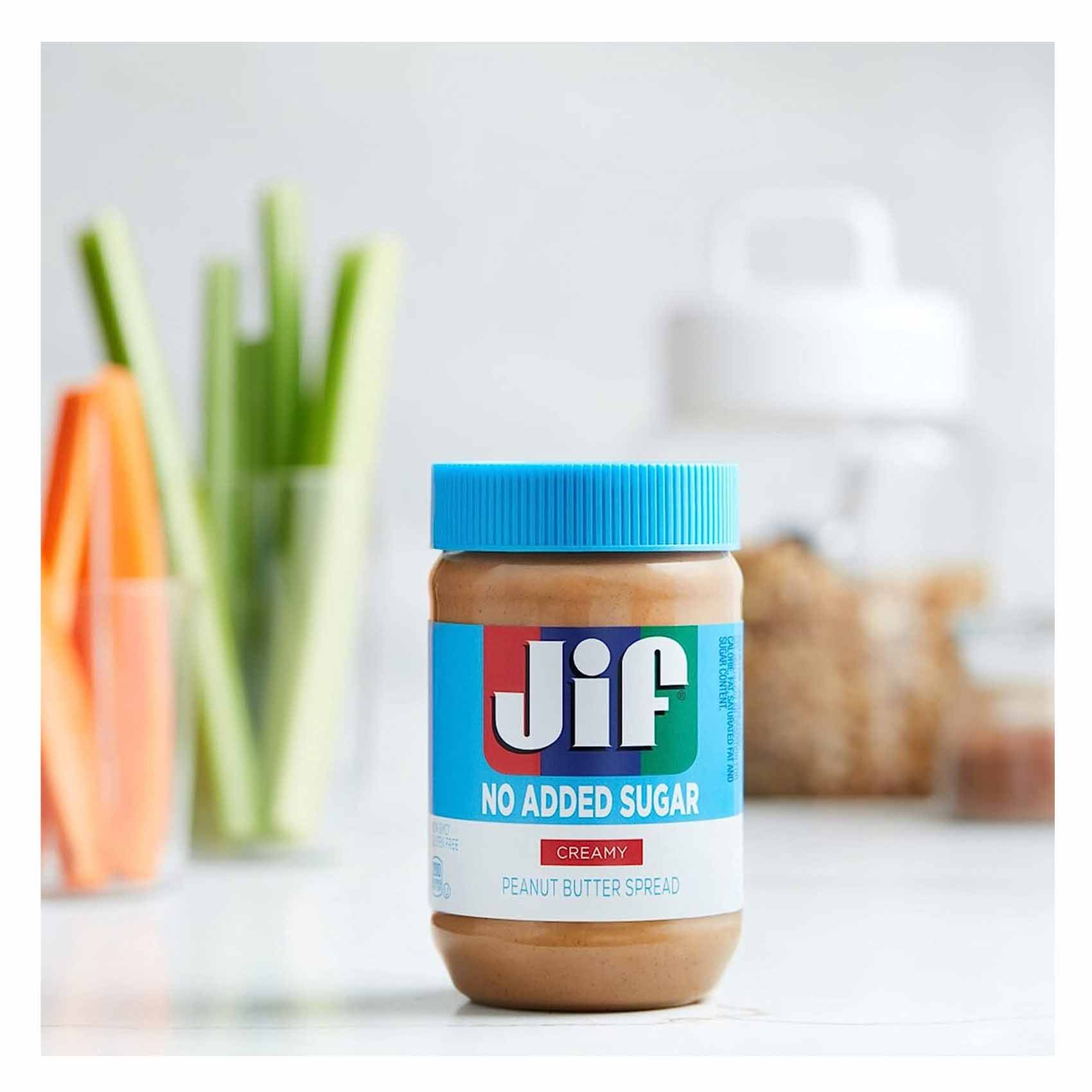 Jif Peanut Butter No Added Sugar Creamy 439 Gram product thumbnail 4
