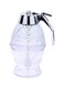 Generic Honey Storage Pot Dispenser Clear/Silver 14.3X8X8cm