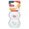 Nuk Star Day And Night Silicone Soother 0-6m SNK749 Multicolour 