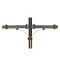 STARGOLD Dual Arm Heavy Duty Ultra Wide LCD/LED 17-32 Inch Monitor Desk Mount Adjustable Telescoping Arms Fits 2 Screens