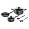 Tefal Supercook 7Pieces Set Black B459S784