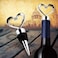 Generic-Bottle Stopper Wine Storage Twist Cap Plug Heart Shape Wedding Supplies Reusable Vacuum Sealed Corks