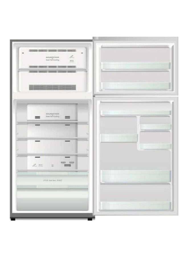 Hitachi Inverter Control Refrigerator, 19.4 Cu.Ft, R-V700PS7K BSL, Silver (Installation Not Included)