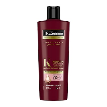 تريزيمي شامبو لنعومة وانسيابية الكيراتين بزيت الأرجان - 400 مل