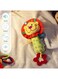 Moon Lion Soft Rattle Toy