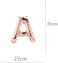 Party Time Rose Gold Happy Mothers Day Balloons Banner, Mom Mothers Day Party Decorations Supplies - 16" Rose Gold Foil Balloon Set