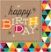 Birthday Kraft Luncheon Happy Birthday Napkins 16 pcs