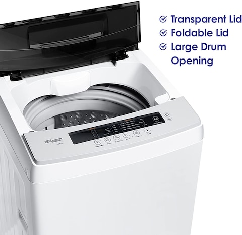 Super General 6 Kg fully Automatic Top-Loading Washing Machine SGW-621, White, 8 Programs, 680 RPM, Efficient Top-Load Washer With Child-Lock, LED Display, 1 Year Warranty (Installation not Included)