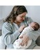 Moon Bamboo Muslin Wrap Swaddle Pack Of 2 Forest Print And Peach
