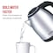 Crownline 1.8 Liter 2200 Watts Stainless Kettle KT-157