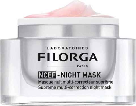 Filorga Laboratoires Ncef-Night Mask   Supreme Multi-Correction Night Cream, Contains Skin Reviving Melatonin&acirc;&euro;Cx, Hyaluronic Acid And Collagen For Wrinkles, Firmness &amp; Radiance, 1.7Oz