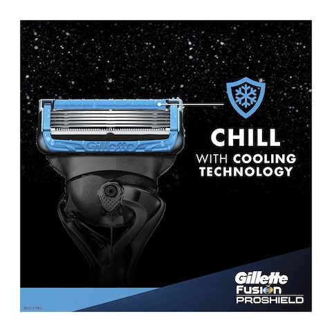 Gillette ProShield5 Chill Blade Refills - 4 Blades
