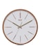 Ajanta Plastic Real Silent Sweep Movement Modern Designer Clock,White 2047 (DKL1)


