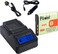 DMK Power NP-BG1 Battery 950mAh with Quick Rapid LCD Charger Compatible with Sony DSC-H3 DSC-H7 etc,