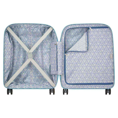 Delsey Clavel Slim 4 Double Wheels Cabin Trolley Case 83cm