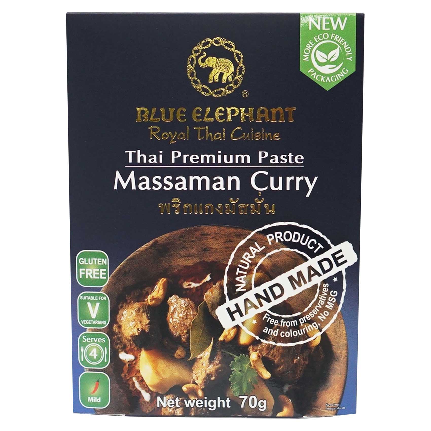 Buy Blue Elephant Thai Premium Paste Massaman Curry 70g Online ...