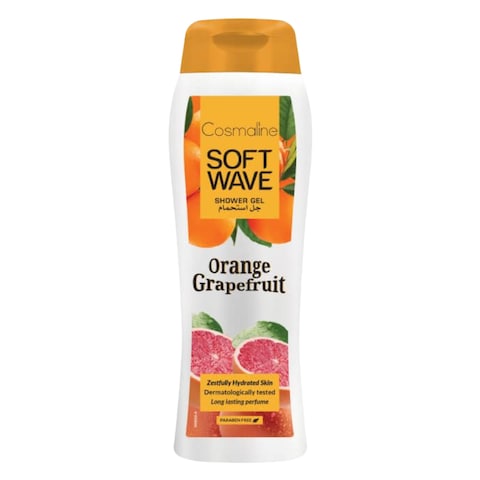 Cosmaline Softwave Orange Grapefruit Shower Gel 400ml