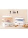 Wtrtr 2-In-1 Multifunctional Electric Steamer Egg Steamer Maker And Food Steamer