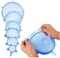 Generic 6Pcs Sets Universal Silicone Stretch Suction Lid-Bowl Pot Lids Fresh-Keeping Cover
