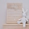 Hello Baby Wooden Letter Board with Letters