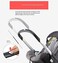 COOLBABY Newborn Baby Stroller Car Seat Two-way Baby Carrier Rocking Chair Cradle Four-in-one Stroller Portable Stroller Foldable Four-wheel Suspension Wheel,Color: gray