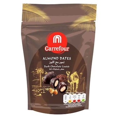 Maf CarrefourAlmond Date Dark Chocolate Coated 25gr