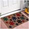 Flowers Printed Door Mat Floor Mat Bath Mat Home, Bathroom, Bedroom Entrance Indoor &amp; Outdoor Foot Mat 38x58 cm