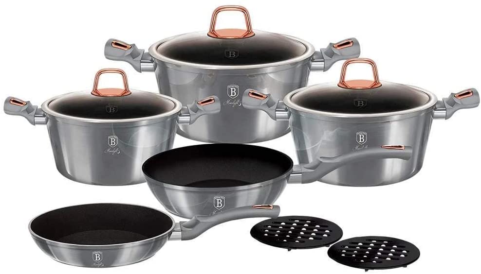 Buy Moonlight Edition 10 pcs Cookware Set Online | Carrefour UAE